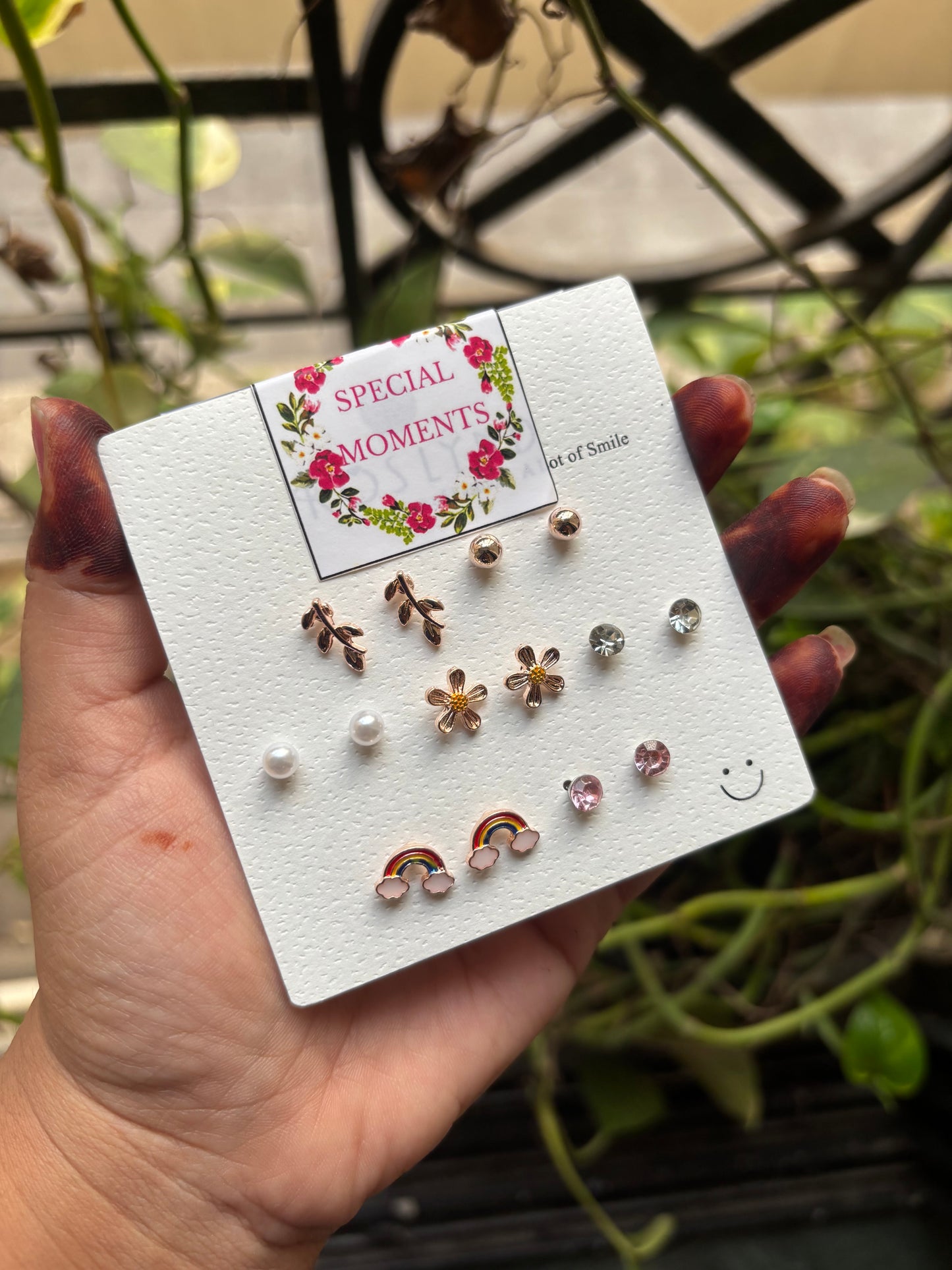 Earrings Card