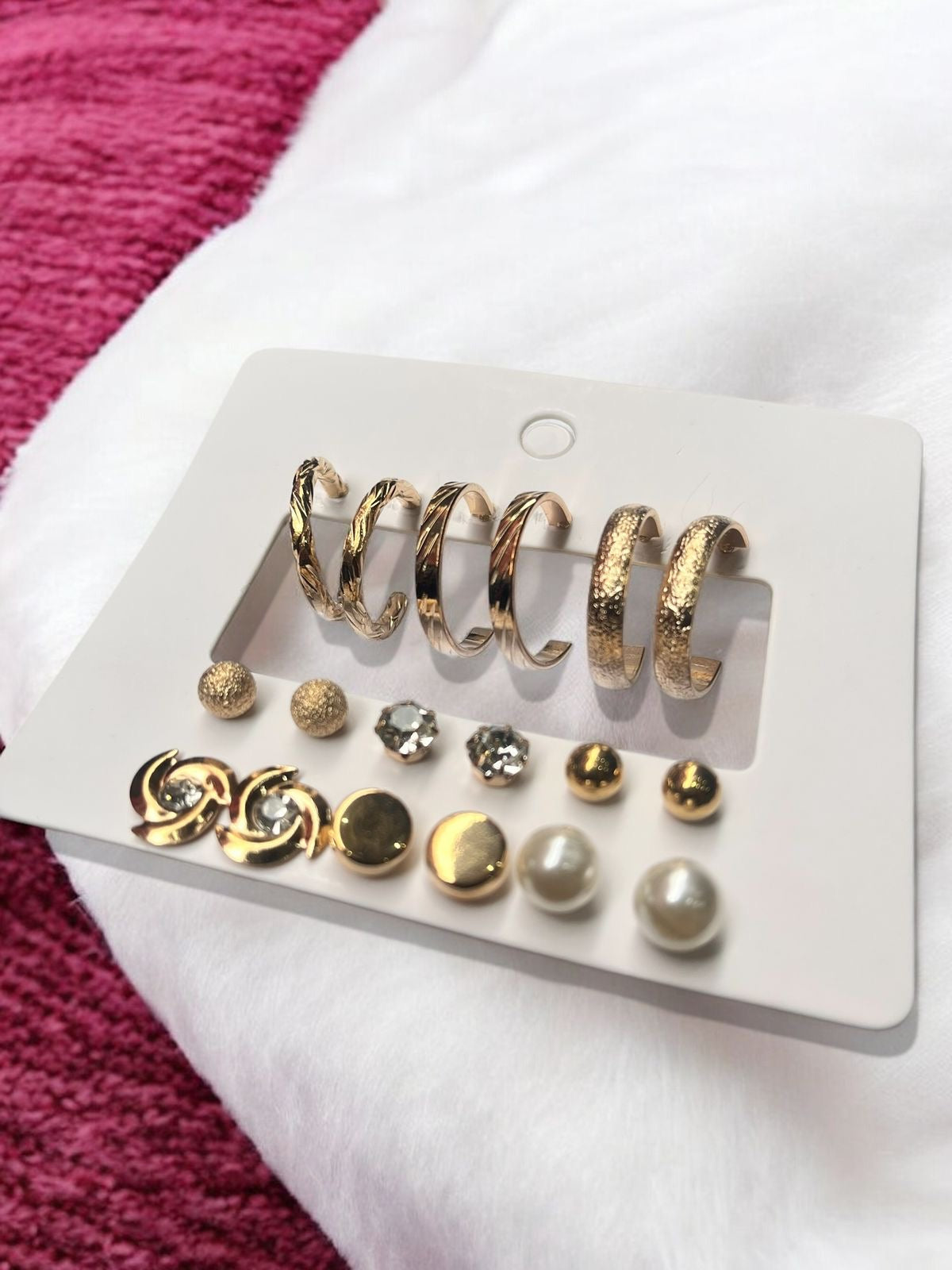 Earrings card