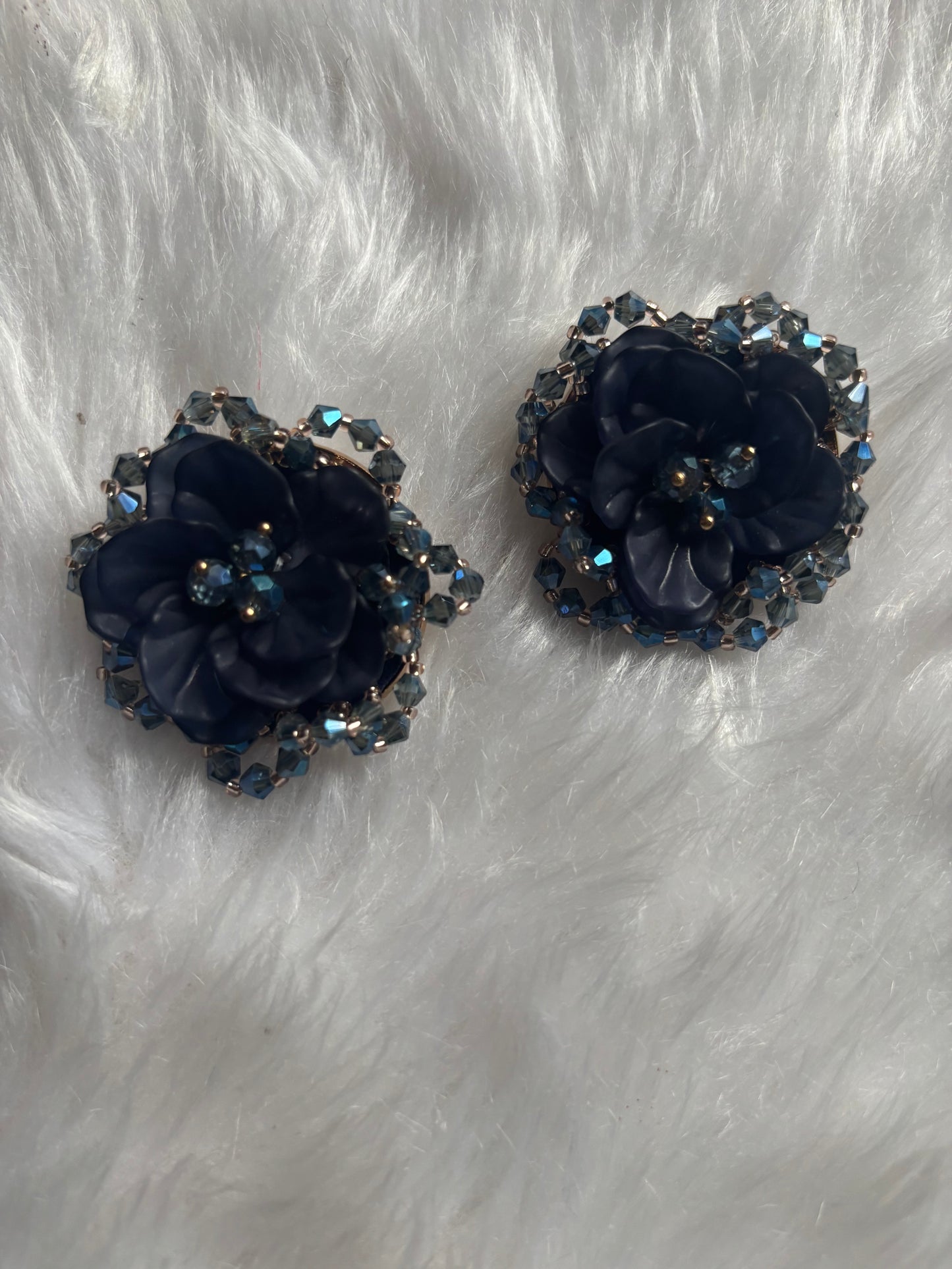 Traditional Earrings - Blue