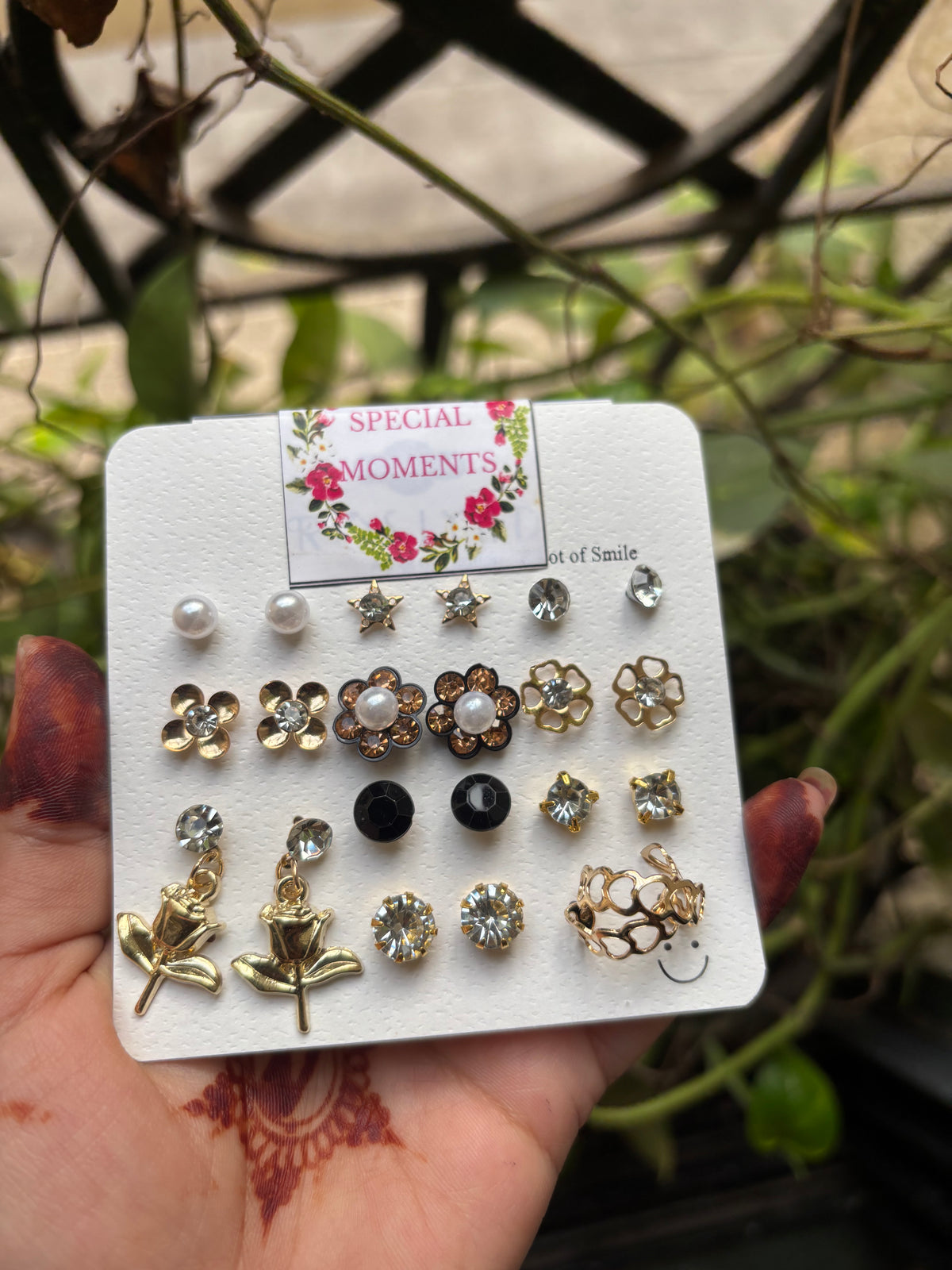 Earrings Card